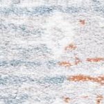 blue rust/ivory