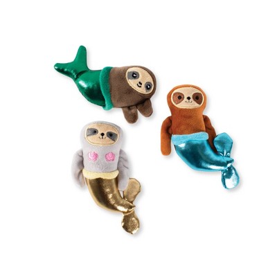 PetShop by Fringe Studio Mersloth Set Dog Toys - 3pk