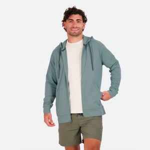 Vapor Apparel Men's UPF 50+ UV Sun Protection Breeze Full-Zip Hoodie - 1 of 4