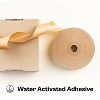 PSBM Gummed Kraft Paper Packing Tape, 3 Inch x 200 Yards, 10 Pack, Brown, Water Activated, Carton Box Sealing Shipping Tape - 3 of 4