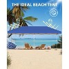 Jojoka 10x10 Pop Up Canopy Tent,Patio Canopy Tent with One Button Push Setup,4 Weight Bags,3 Adjustable Height - 4 of 4