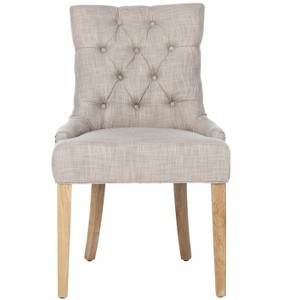 Abby 19" H Tufted Dining Chair With Nail Head Trim (Set of 2) - MCR4701 - Safavieh Couture - 1 of 4