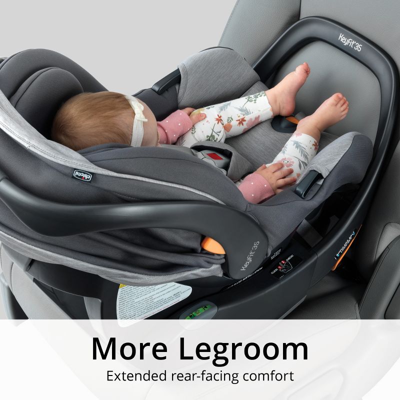 Chicco KeyFit 35 Cleartex Infant Car Seat - Legend, 6 of 19