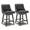 Spruce&Spring Counter Height Swivel Barstool Set of 2 - 4 of 4