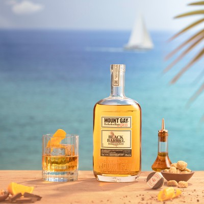 Mount Gay Black Barrel Double Cask Blend Rum - 750ml Bottle