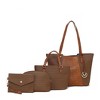 MKF Collection Lippa Tote Crocodile Embossed Vegan Leather Women’s Bag Purse Set by Mia K - 2 of 4