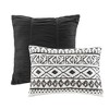 Gracie Mills Caelius Modern 7-Piece Reversible Cotton Quilt Set with Euro Shams and Throw Pillows - image 4 of 4