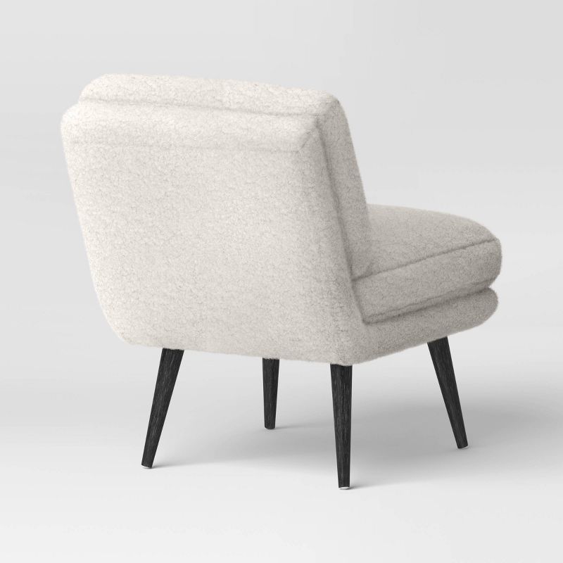 Harper Faux Fur Slipper Chair - Threshold™, 5 of 12