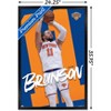 Trends International NBA New York Knicks - Jalen Brunson 24 Framed Wall Poster Prints - 3 of 4