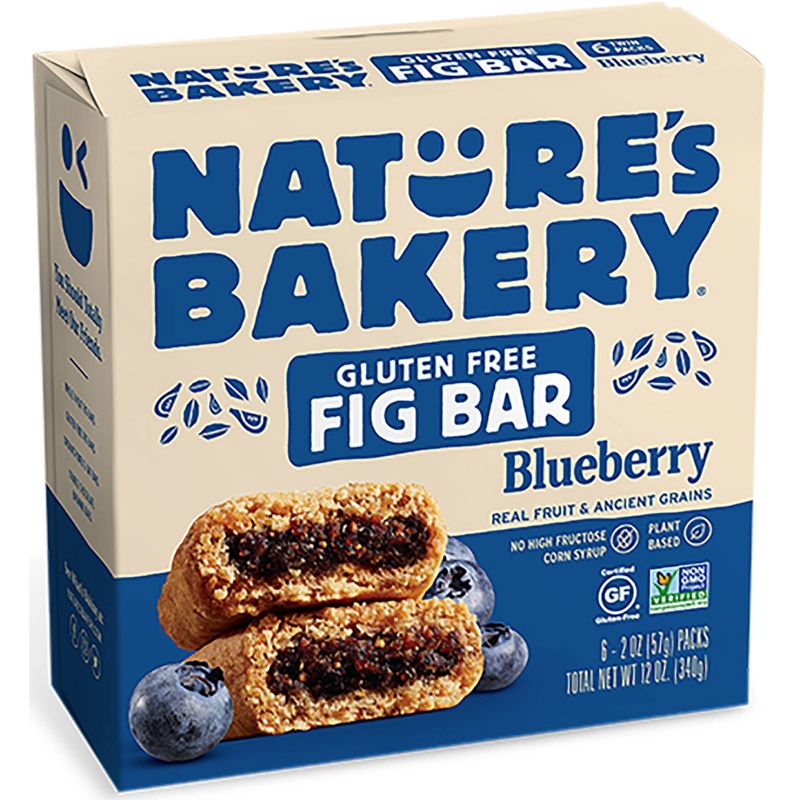 Nature&#39;s Bakery Gluten Free Blueberry - 12oz, 1 of 4