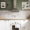 Cobbe Contemporary Wall Mounted Pot Filler Kitchen Faucet - 3 of 4
