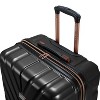STELLA BLANC Nova 3-Piece Hardside Expandable Spinner Luggage Set Black - 4 of 4