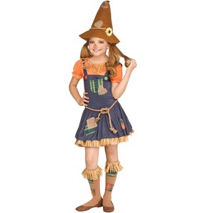 Fun World Sweet Scarecrow Girls' Costume - 1 of 2