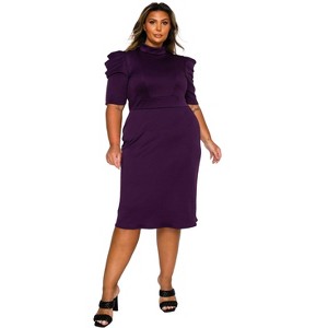 L I V D Women's Plus Size Astra Sheath Dress - 1 of 4