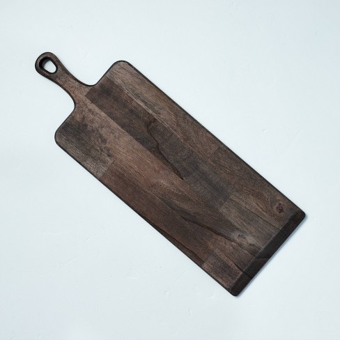 Distressed Wood Paddle Board Black - Hearth & Hand™ with Magnolia - image 1 of 3