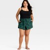 Women's Flannel Pajama Shorts - Auden™ - 3 of 3