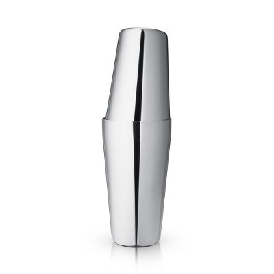 Stainless Steel Boston Cocktail Shaker Set, 18oz & 25oz