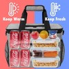 OPUX Soft Cooler Bag, Insulated Collapsible Lunch Tote for Men Work Camping Travel Beach, Portable Leakproof Large Box - 3 of 4