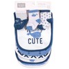 Hudson Baby Infant Boy Cotton Bib and Sock Set 8pk, Whaley Cute, One Size - 2 of 2