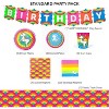 Prime Party Rainbow Unicorn Birthday Party Supplies Pack | 66 Pieces | Serves 8 Guests - 2 of 4