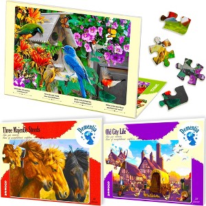 QUOKKA 13-35 Pieces Dementia Jigsaw Puzzles for Elderly - Alzheimers Activities for Seniors - 1 of 4