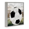 Stupell Industries Rustic Soccer Ball Field, 17" x 17" - 3 of 4