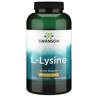 Swanson Dietary Supplements L-Lysine - Free Form 500 mg