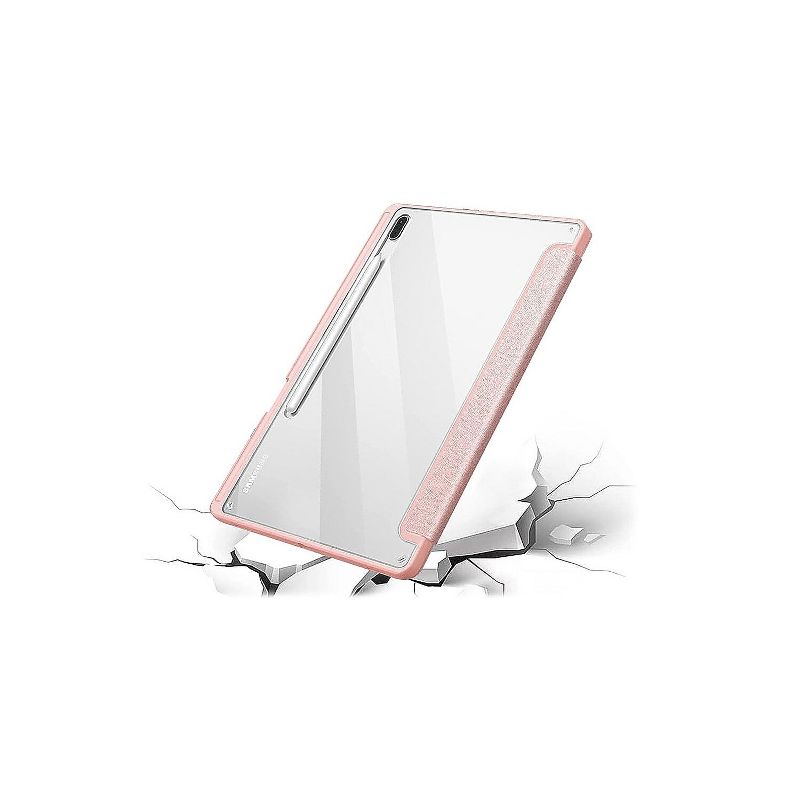 SaharaCase Folio Case for Samsung Galaxy Tab S8+ and Tab S7 FE Clear/Pink (TB00217), 2 of 8