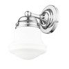 Vaughn Mid-Century One-Light Wall Sconce - Vintage Curves, Dimmable, Damp Rated, 60W - 2 of 4