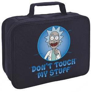 Rick And Morty Don't Touch My Lunch Insulated Soft Sided Lunch Box - 1 of 4