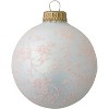 Glass Christmas Tree Ornaments - 67mm/2.63" [4 Pieces] Decorated Balls from Christmas by Krebs Seamless Hanging Holiday Decor - 2 of 4