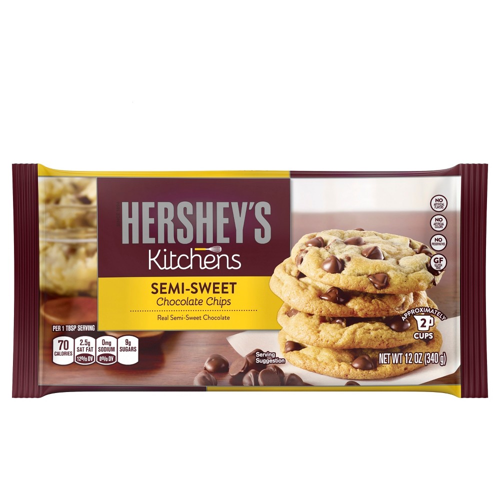 UPC 034000148301 product image for Hershey's Semi-Sweet Chocolate Chips - 12oz | upcitemdb.com