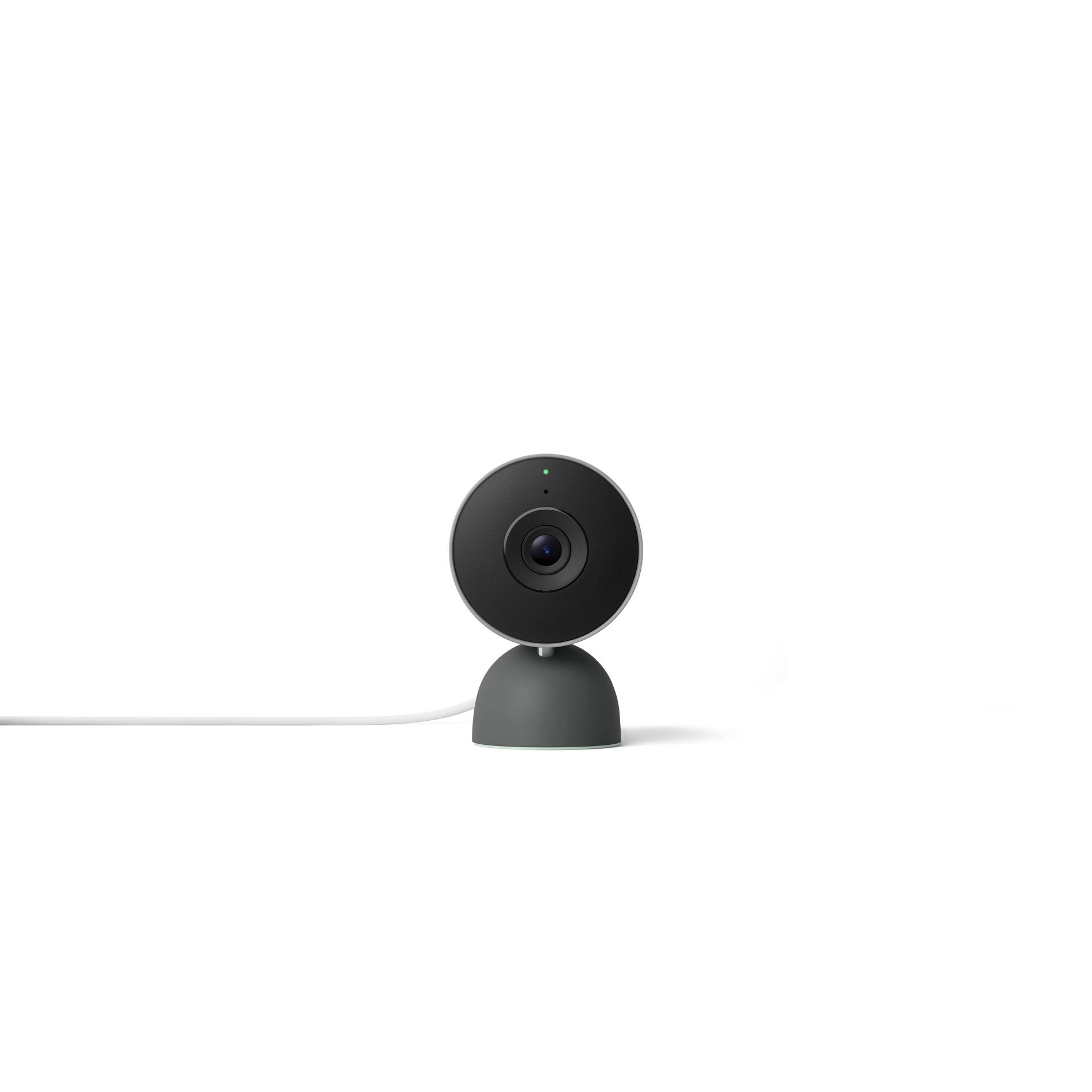 Google Nest Cam Indoor (Wired, 2nd Gen) - Indoor Security Camera with 2K Video - Works with Google Home - With Gemini - Hazel