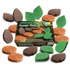 Yellow Door Scenery Stones – Forest Play, Set of 18 - 1 of 4