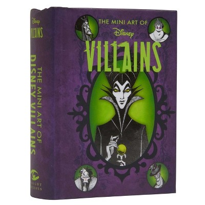 Disney: The Mini Art of Disney Villains Disney Villains Art Book - by  Brooke Vitale (Hardcover)