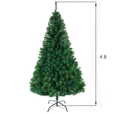 6.5ft PVC Green Christmas Tree with 1050 Branches