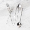 Fortessa Tableware Solutions 20pc Shoji Flatware Set: 18/10 Stainless Steel, Dishwasher-Safe, Service for 4, Contemporary Style - 3 of 3