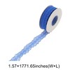 Unique Bargains Ribbon Lace Trim with Cut-out Polyamide 866.14"x1.18" 1 Pc - 3 of 4