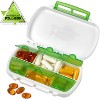 MEDca Pill Boxes – 2-Pack Waterproof Daily Medicine Holder Cases, BPA-Free Organizer & Dispenser for Medications, Vitamins & Supplements, Travel - 2 of 4