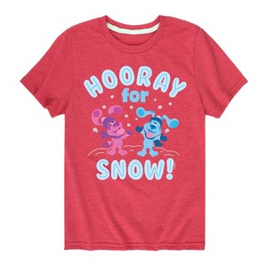 Boys' - Blue's Clues & You! - Hooray For Snow Short Sleeve Graphic T-Shirt - 1 of 4