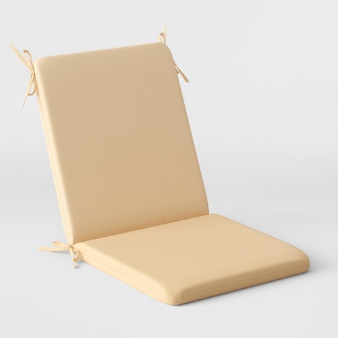 Tan outdoor shop chair cushions