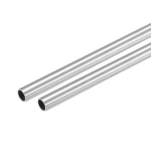 Unique Bargains 304 Stainless Steel Corrosion Resistant Round Industry Tube 2 Pcs - 1 of 4