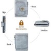 BEAFUP Small Wallets for Women,Bifold RFID Blocking Leather Card Holder Compact Wallet with Zipper Coin Pocket for Women - 4 of 4