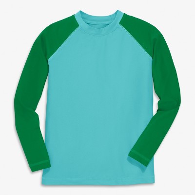 Primary Kids Long Sleeve Baseball Rash Guard in Cantaloupe Mist Size 6-7 — фото 6