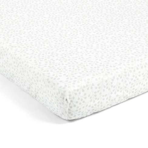 Plush fitted cheap crib sheet