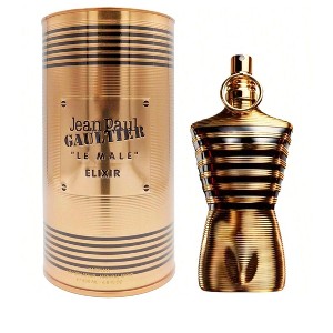Jean Paul Gaultier Men La Male Elixir 6.7 Oz Eau De Parfum Spr [Large-Gold Box] - 1 of 1