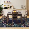 Washable Rugs, Living Room Rug, Non-Slip Soft Floral Rugs for Bedroom, Botanical Area Rug Carpet for Dining Room Guest Room - 3 of 4
