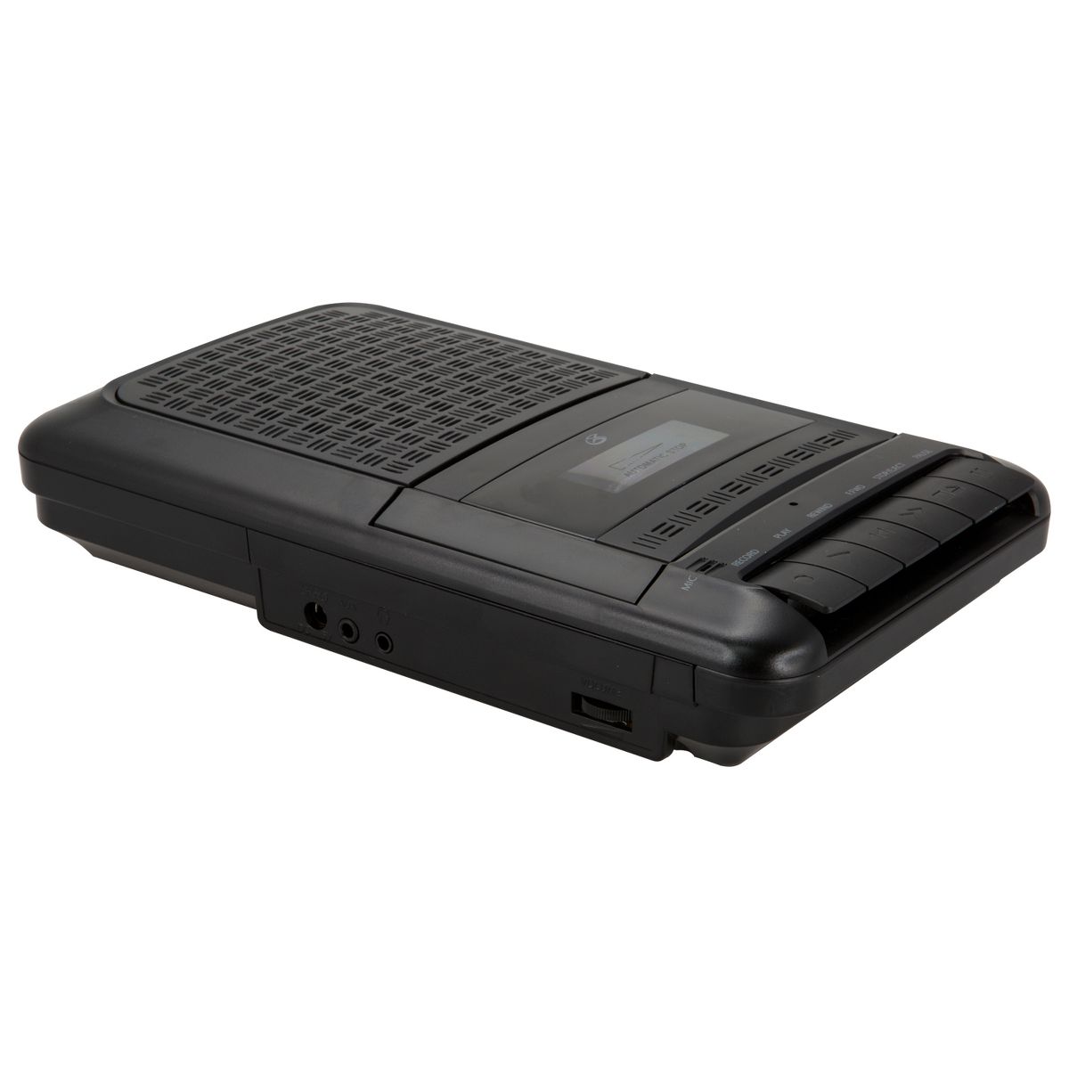 GPX Cassette Player / Recorder (Shoebox): Portable Media Device w/ AC Adapter