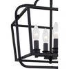 Quoizel Lighting Blanche 4 - Light Semi-Flush Mount in  Matte Black - 4 of 4