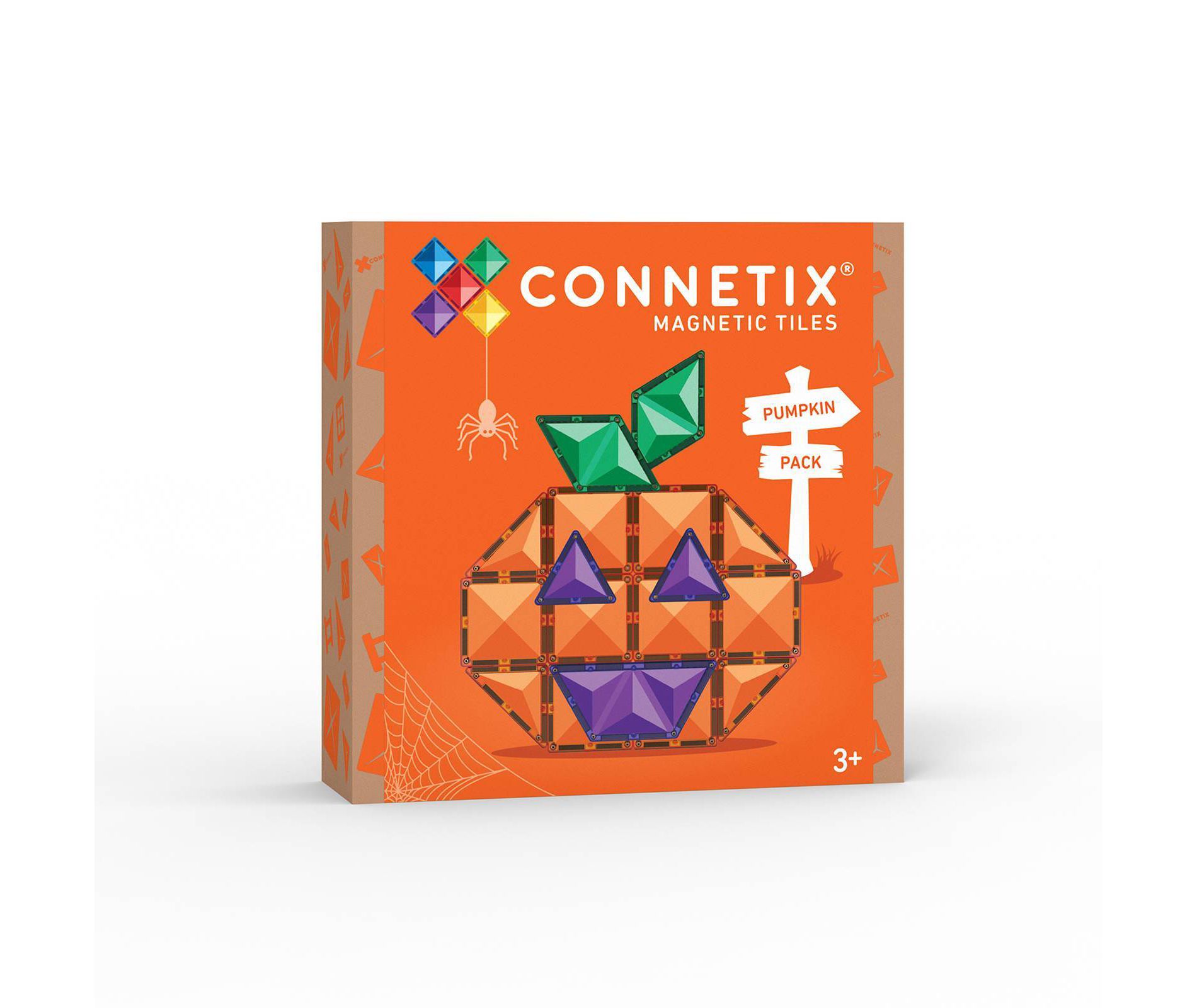 CONNETIX Halloween Pumpkin Face